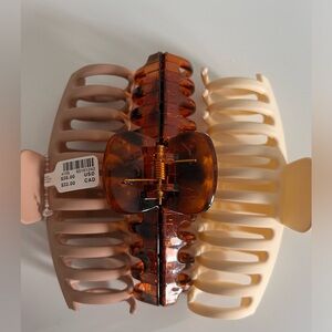 Anthropologie Large Claw Clips Set - Never Used